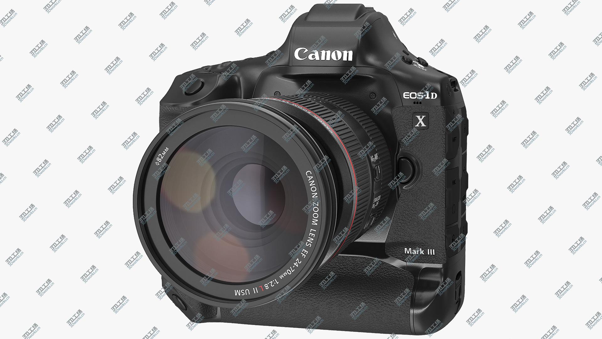 images/goods_img/2021040235/Canon 1DX with Zoom Lens 24 70 3D model/1.jpg